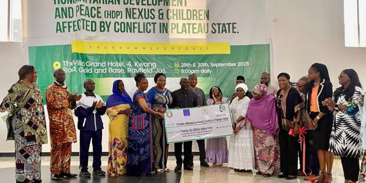 N26m Aid Presentation Headlines Plateau Humanitarian-Development-Peace Nexus Workshop