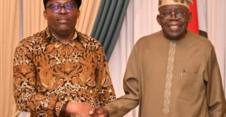 Tinubu In Closed-Door Meeting With Fubara In Aso Villa