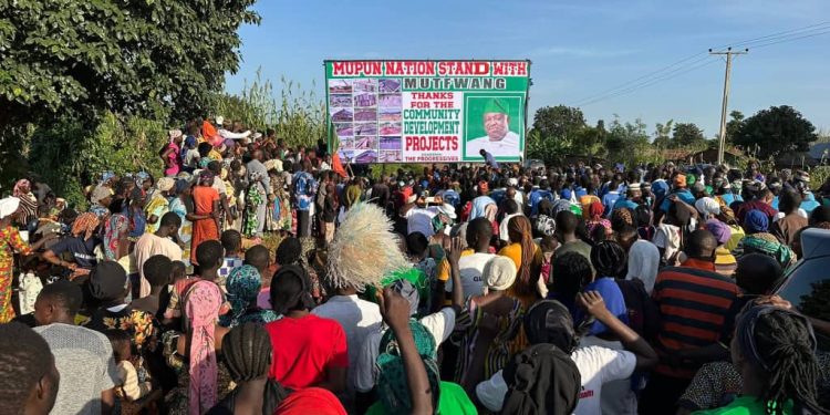 Mupun Nation Endorses Governor Caleb Mutfwang for 2027, Unveils Signpost in Appreciation of Development Projects