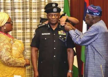 Tinubu Decorates Disu as Acting IGP at Aso Rock