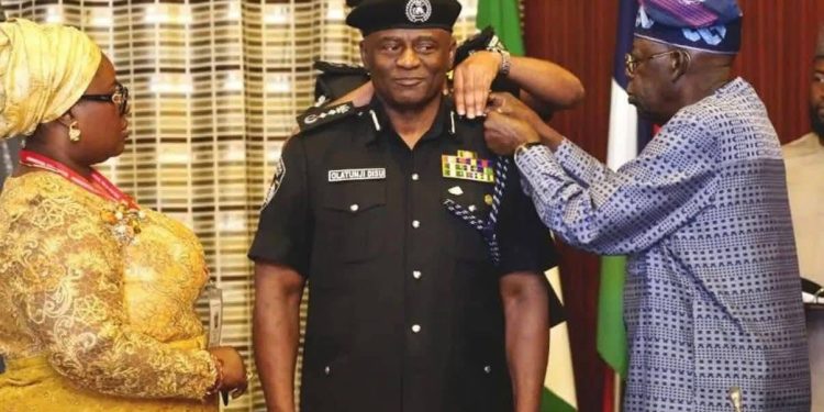 Tinubu Decorates Disu as Acting IGP at Aso Rock