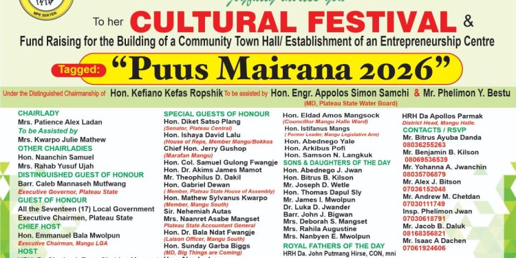 Mairana Community set for first-ever “Puus Mairana Cultural Festival