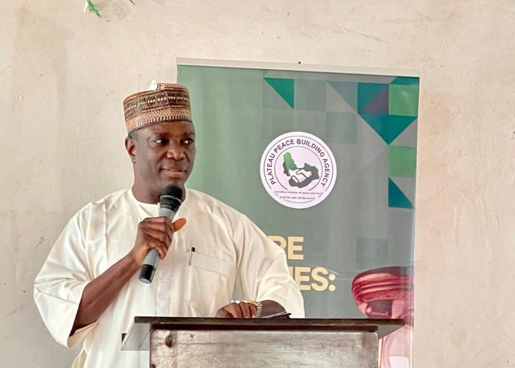 Deputy Governor Ngo Piyo Unveils PSPBA 10th Anniversary Logo at Peace Forum in Plateau