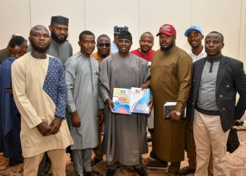 Senator I.D. Gyang Picks APC Nomination Forms for Plateau North Senate Race