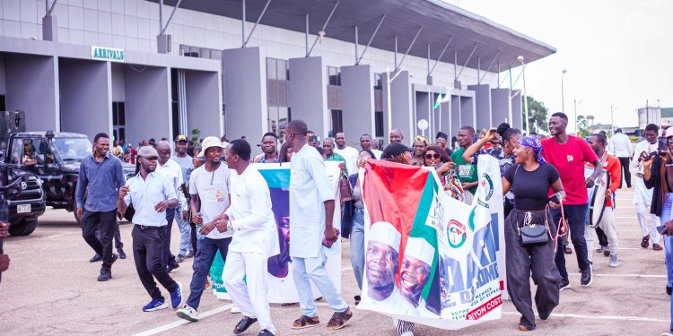 Hon. Darim Ezekiel Dachomo Returns to Jos After India Visit, Receives Warm Reception