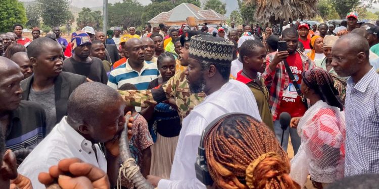 Massive Crowd Greets Yusuf Gagdi as Ward Tour Begins in Pankshin/Kanke/Kanam