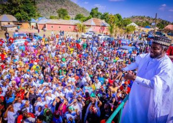 Massive Crowd Greets Yusuf Gagdi as Ward Tour Begins in Pankshin/Kanke/Kanam
