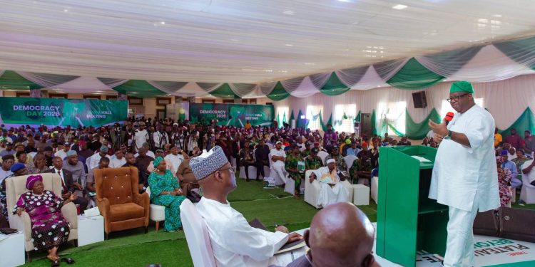 Democracy Day: Mutfwang Highlights Security, Economic Reforms, Grants Pardon to Four Inmates