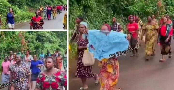 Married Women Protest Alleged Sex Workers in Enugu, Demand Government Action