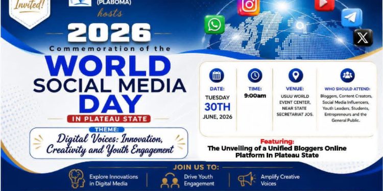 Jos Gears Up for 2026 World Social Media Day as PLABOMA Unveils Major Digital Initiative