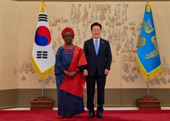 South Korea’s President receives Daduut as Nigeria’s Ambassador