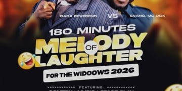 180 Minutes of Melody of Laughter for the Widows 2026 Set to Light Up Jos