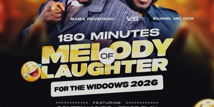 180 Minutes of Melody of Laughter for the Widows 2026 Set to Light Up Jos