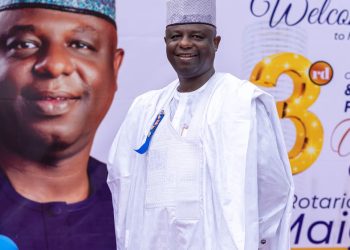 Rotarian Ishaku Maigida Invested as President of Rotary Club of Abuja High Rise