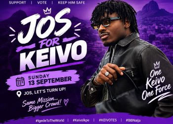 Jos Rallies Support for BBNaija Housemate Keivo, Calls for Massive Turnout